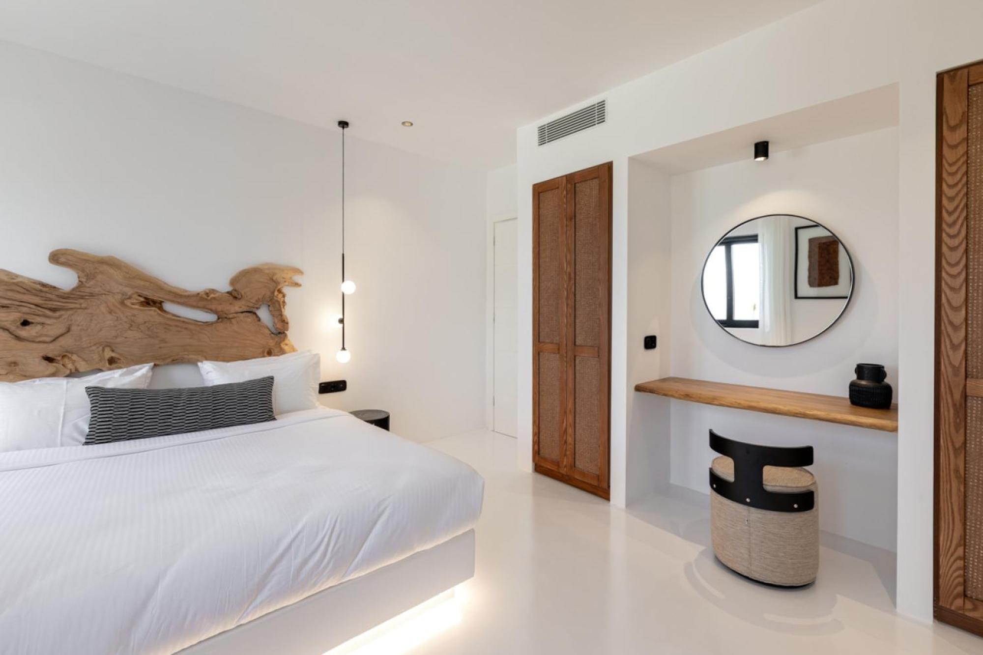 Black With Cave Heated Pool Villa Mykonos Town